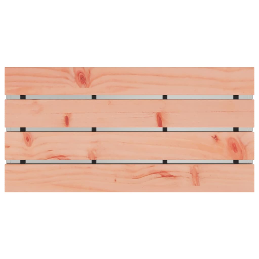 Garden Bench Silver 80 x 40 x43 cm Galvanised steel