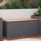 Garden Bench Anthracite 100 x 40 x 43 cm Steel