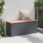 Garden Bench Anthracite 100 x 40 x 43 cm Steel