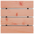 Garden Bench Silver 40 x 40 x 43 cm Stainless steel