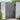 Garden Gate with Lock Black 85 x 125 cm Powder-coated steel
