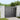 Garden Gate with Lock Black 105 x 100 cm Powder-coated steel