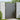 Garden Gate with Lock Black 100 x 125 cm Powder-coated steel