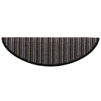 Self-adhesive Stair Mats 15 pcs Anthracite 56 x 17 x 3 cm