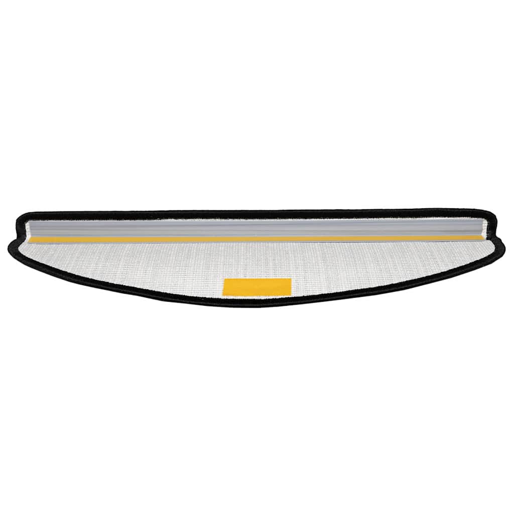 Self-adhesive Stair Mats 15 pcs Anthracite 65 x 21 x 4 cm