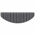 Self-adhesive Stair Mats 15 pcs Grey 65 x 21 x 4 cm