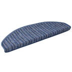 Self-adhesive Stair Mats 15 pcs Blue 65 x 21 x 4 cm
