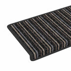 Self-adhesive Stair Mats 15 pcs Anthracite 65 x 21 x 4 cm