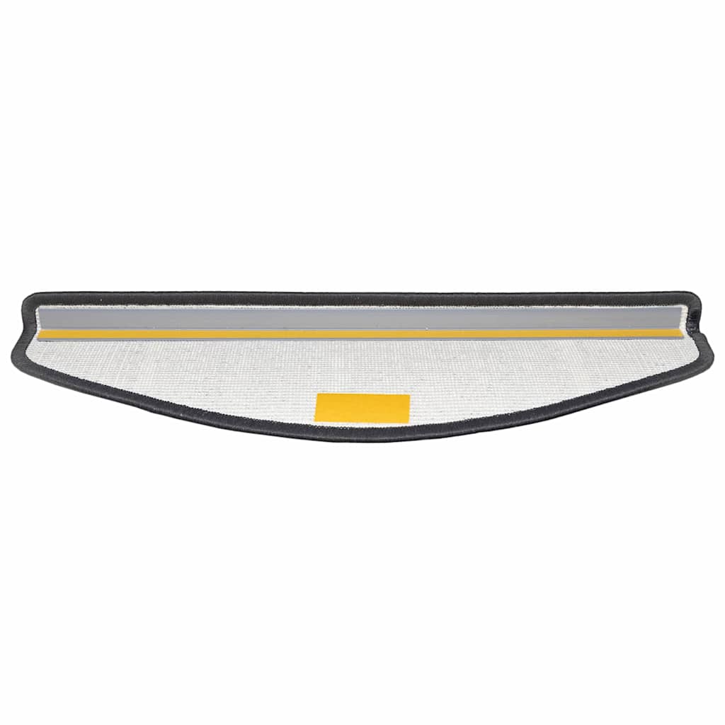 Self-adhesive Stair Mats 15 pcs Anthracite 65 x 21 x 4 cm