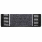 Self-adhesive Stair Mats 15 pcs Anthracite 65 x 21 x 4 cm