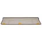Self-adhesive Stair Mats 15 pcs Brown 65 x 21 x 4 cm