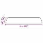 Self-adhesive Stair Mats 15 pcs Brown 65 x 21 x 4 cm