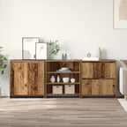 3 Piece Sideboard Engineered Wood