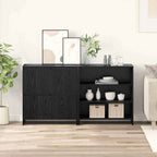 2 Piece Sideboard Engineered Wood