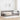 Corner Bed Frame Taupe 90 x 190 cm Fabric and Engineered wood