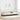 Corner Bed Frame with Headboard Cream 80 x 200 cm Velvet