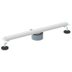 360° Shower Drain with Slim Model Silver 60 cm