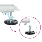 360° Shower Drain with Slim Model Silver 60 cm