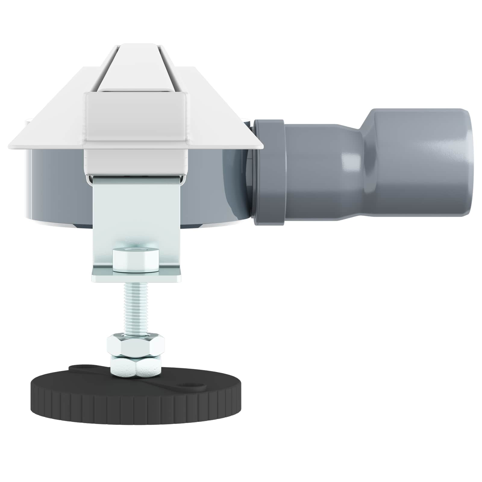 360° Shower Drain with Slim Model Silver 90 cm