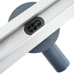 360° Shower Drain with Slim Model Silver 80 cm