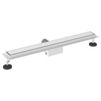 2 in 1 Shower Drain Silver 70 cm Stainless Steel 304