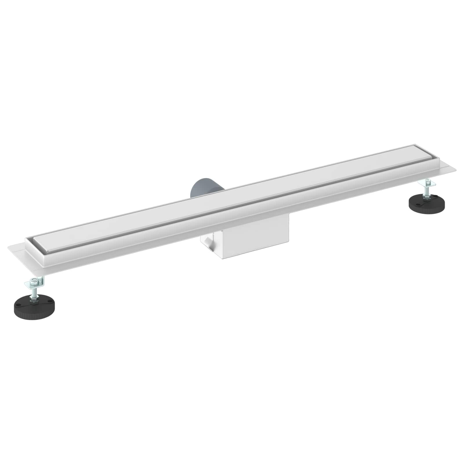 2 in 1 Shower Drain Silver 70 cm Stainless Steel 304