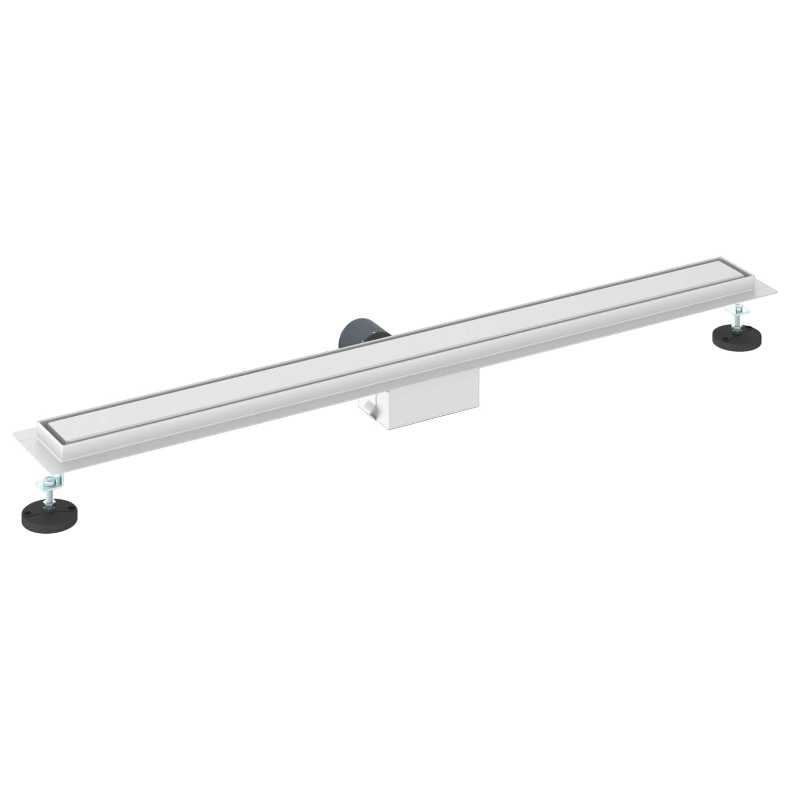 2 in 1 Shower Drain Silver 100 cm Stainless Steel 304