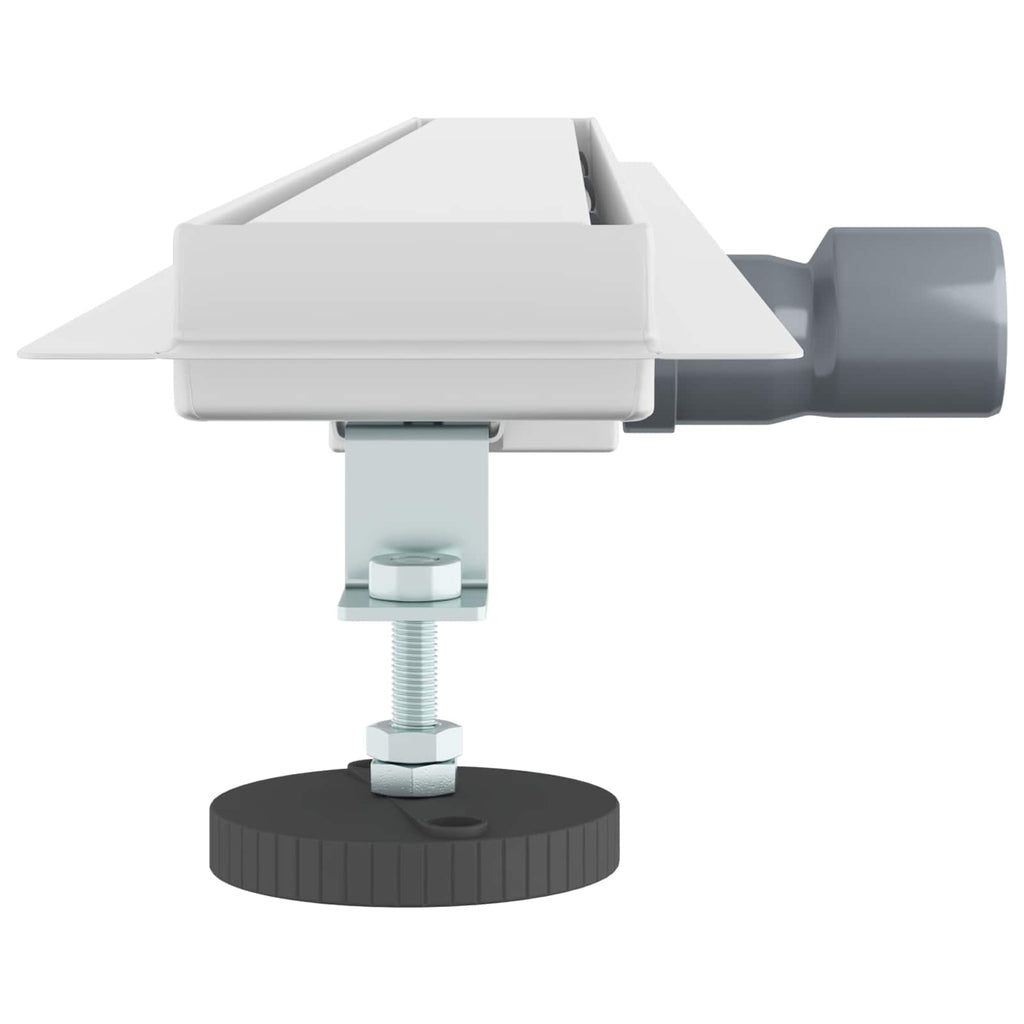 2 in 1 Shower Drain Silver 100 cm Stainless Steel 304