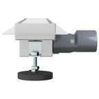 2 in 1 Shower Drain Silver 60 cm Stainless Steel 304