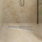 360° Shower Drain with Slim Model Silver 70 cm
