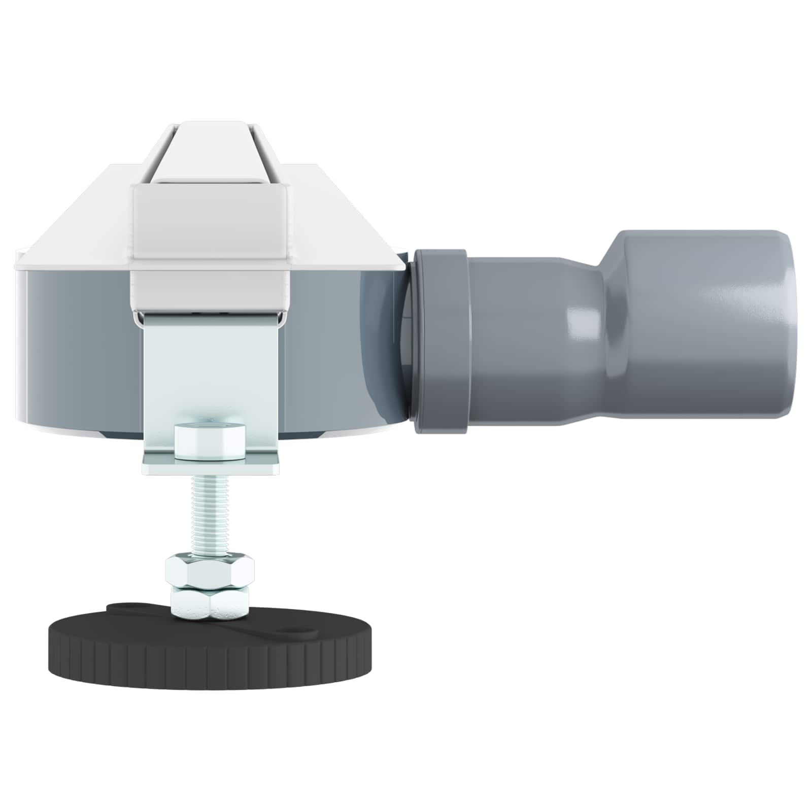 360° Shower Drain with Slim Model Silver 70 cm