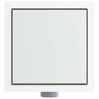 2 in 1 Shower Drain Silver 20 x 20 cm Stainless Steel 304