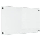 Kitchen Backsplash Transparent 70 x 40 cm Tempered Glass