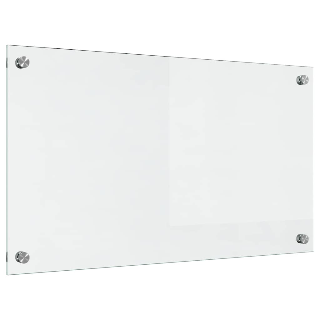Kitchen Backsplash Transparent 70 x 40 cm Tempered Glass