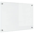 Kitchen Backsplash Transparent 70 x 50 cm Tempered Glass