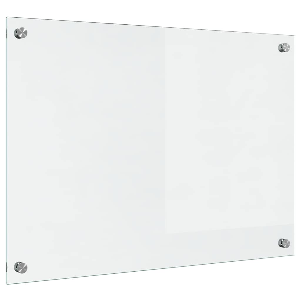 Kitchen Backsplash Transparent 70 x 50 cm Tempered Glass