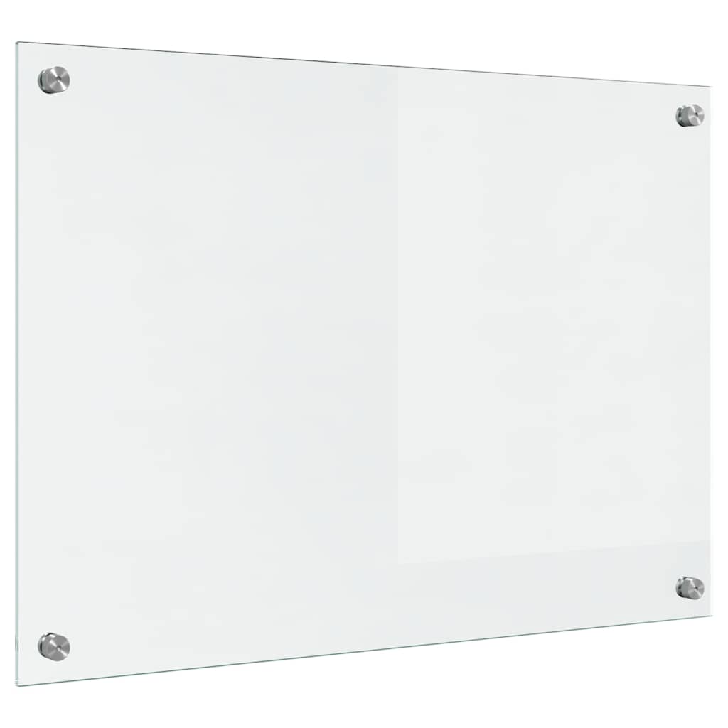 Kitchen Backsplash Transparent 70 x 50 cm Tempered Glass