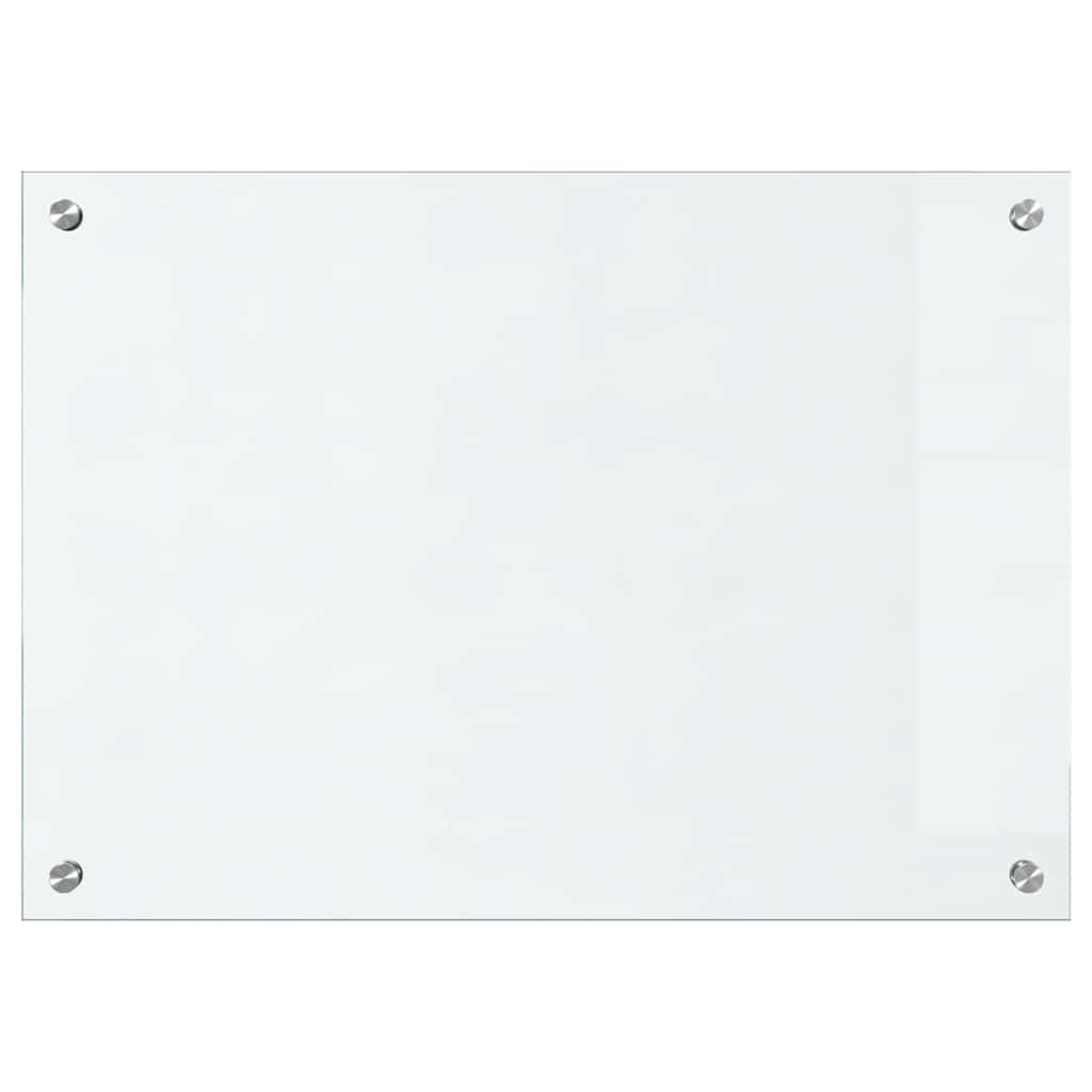 Kitchen Backsplash Transparent 70 x 50 cm Tempered Glass