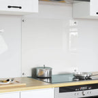 Kitchen Backsplash Transparent 70 x 60 cm Tempered Glass