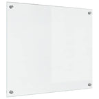 Kitchen Backsplash Transparent 70 x 60 cm Tempered Glass