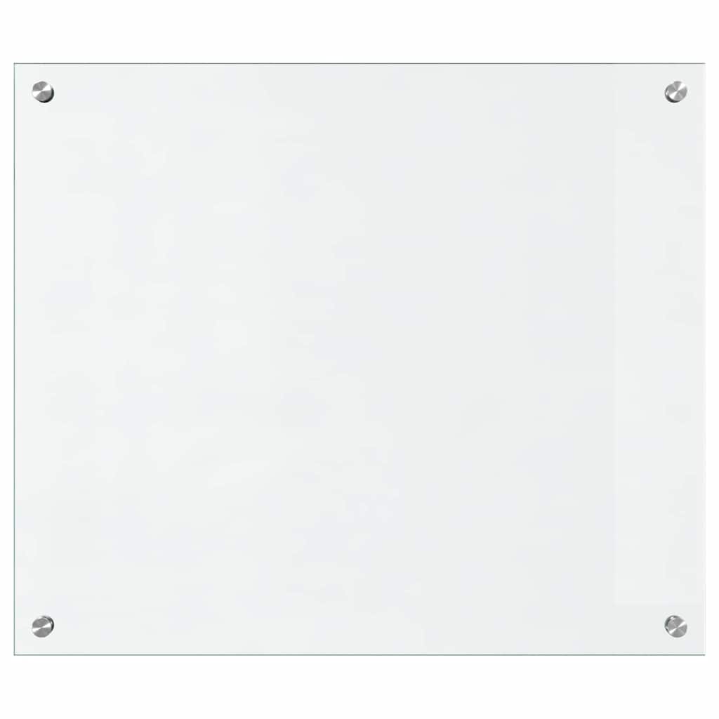 Kitchen Backsplash Transparent 70 x 60 cm Tempered Glass