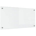 Kitchen Backsplash Transparent 80 x 40 cm Tempered Glass