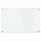 Kitchen Backsplash Transparent 80 x 50 cm Tempered Glass