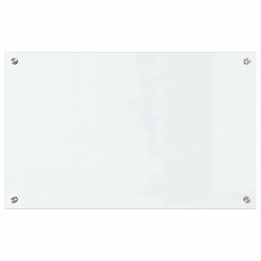 Kitchen Backsplash Transparent 80 x 50 cm Tempered Glass