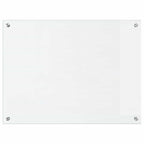 Kitchen Backsplash Transparent 80 x 60 cm Tempered Glass