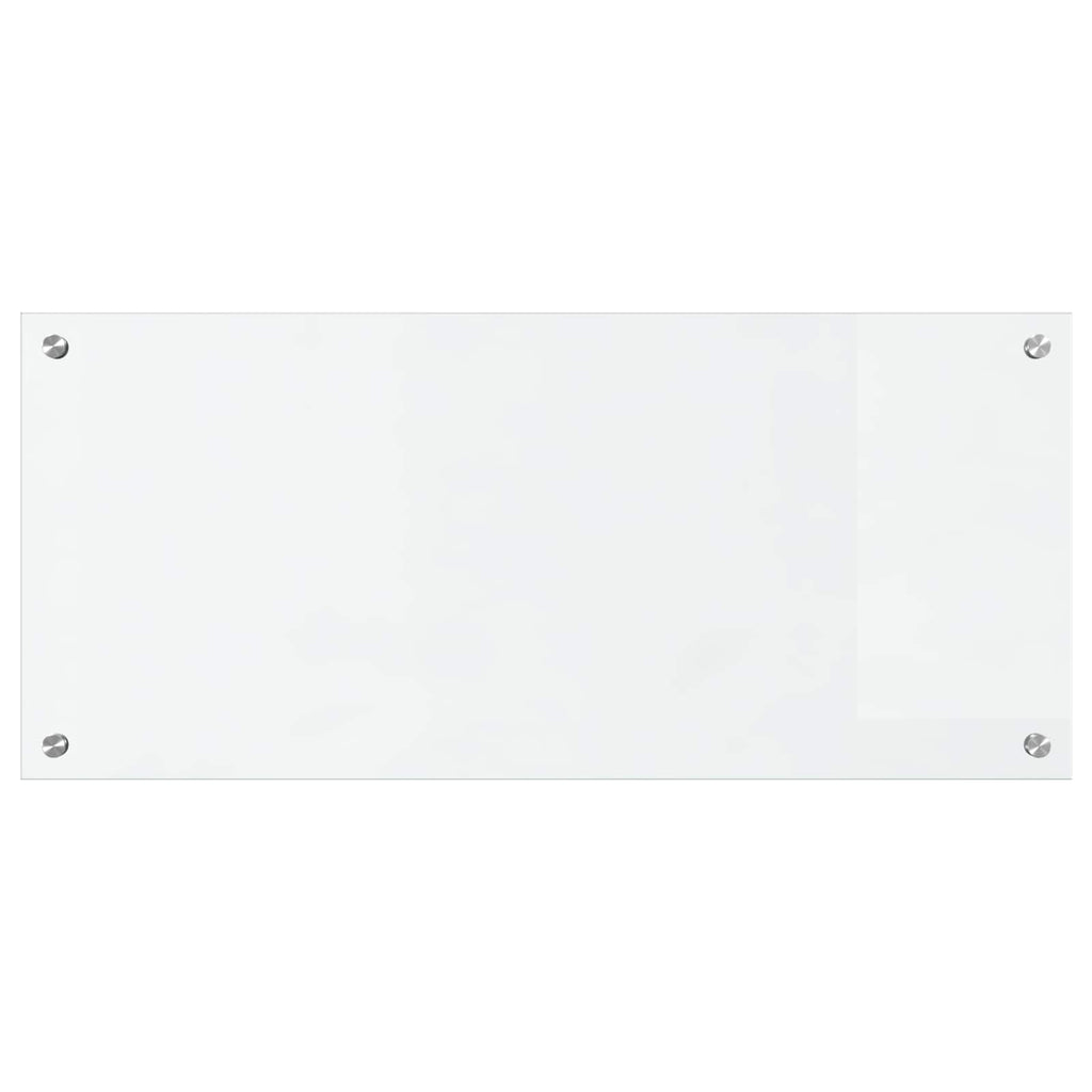 Kitchen Backsplash Transparent 90 x 40 cm Tempered Glass