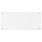 Kitchen Backsplash Transparent 90 x 40 cm Tempered Glass