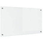 Kitchen Backsplash Transparent 90 x 50 cm Tempered Glass