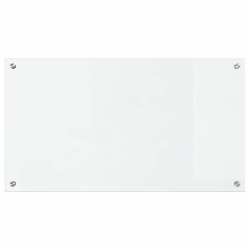 Kitchen Backsplash Transparent 90 x 50 cm Tempered Glass