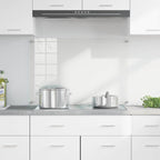 Kitchen Backsplash Transparent 90 x 60 cm Tempered Glass
